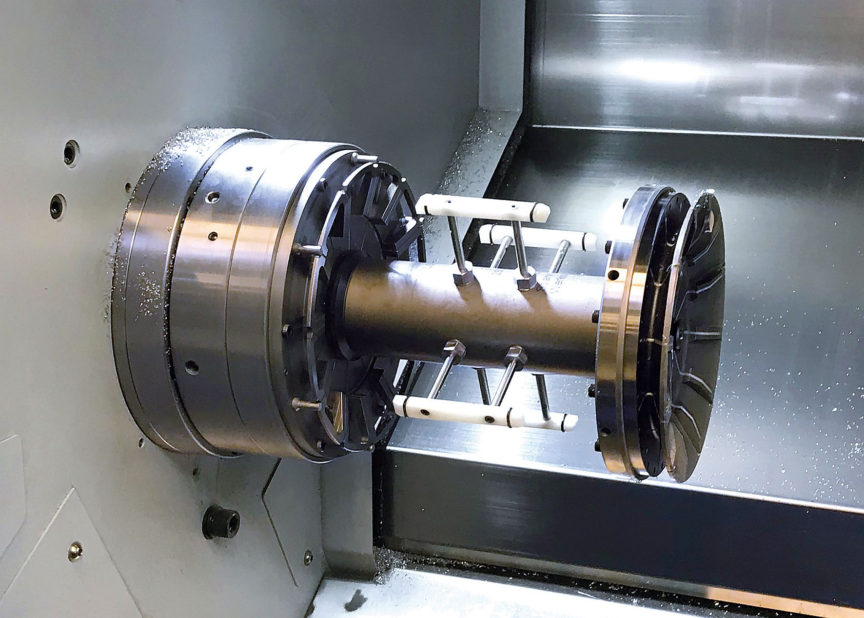 internal clamping tool OP10 is part of the three-part clamping tool set from RINGSPANN internal clamping tool OP10 is part of the three-part clamping tool set from RINGSPANN